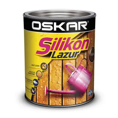 Lac pentru lemn oskar silikon lazur 0.75l