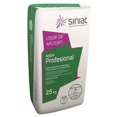Nida professional, 25 kg ipsos de imbinare si