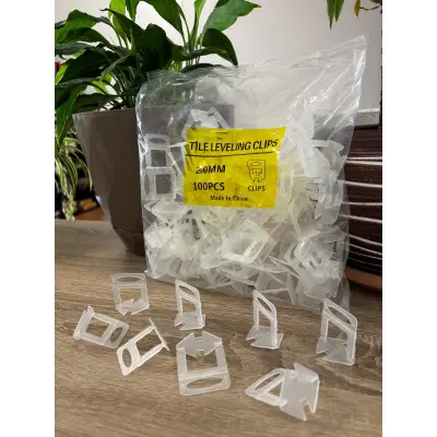 Set 100 clipsuri 2mm nivelare gresie