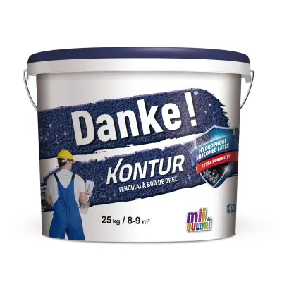Tencuiala decorativa danke kontur  25kg